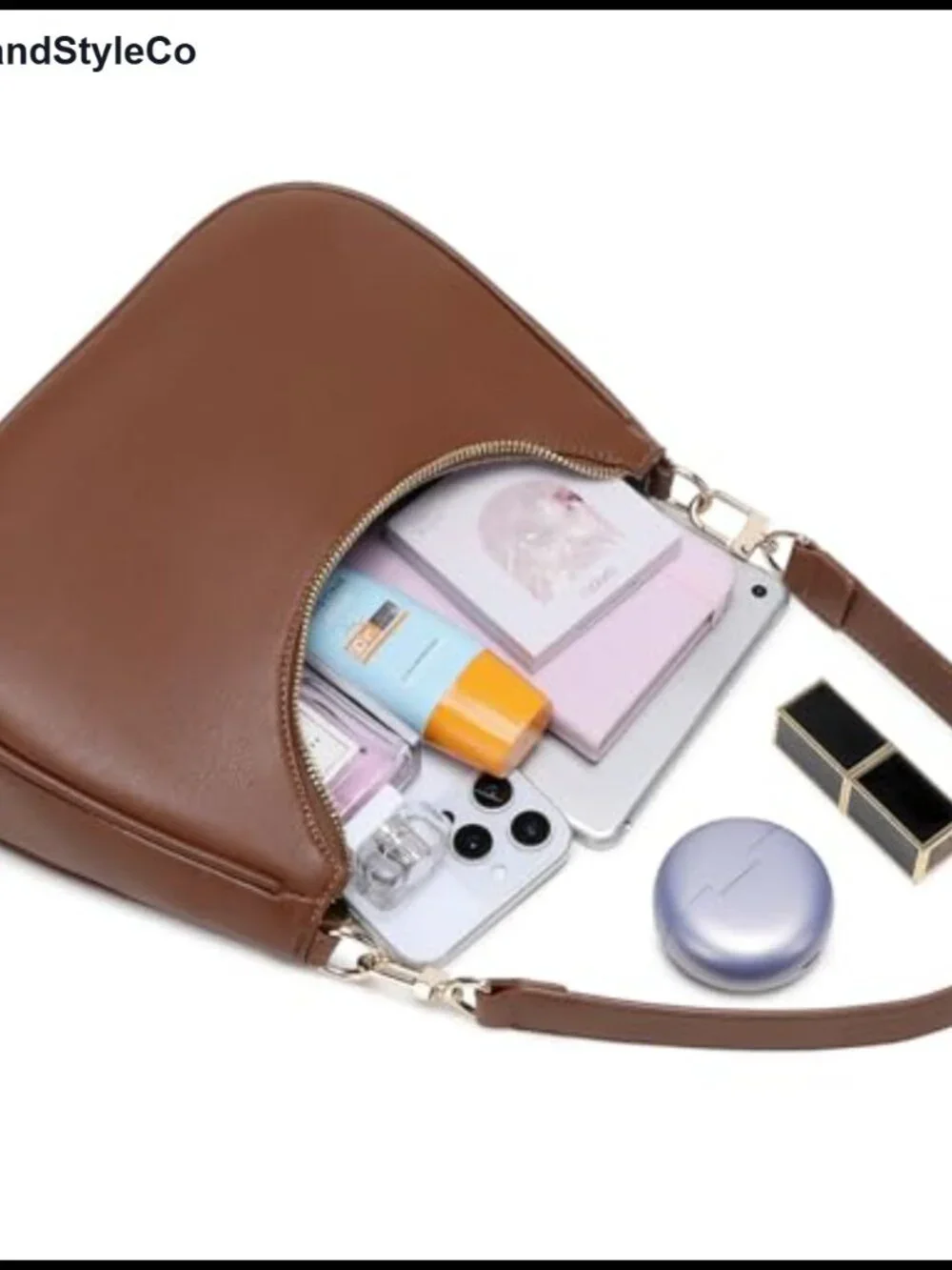 Women's Hobo Purse Shoulder Bag PU Leather Lightweight Cute Handbag